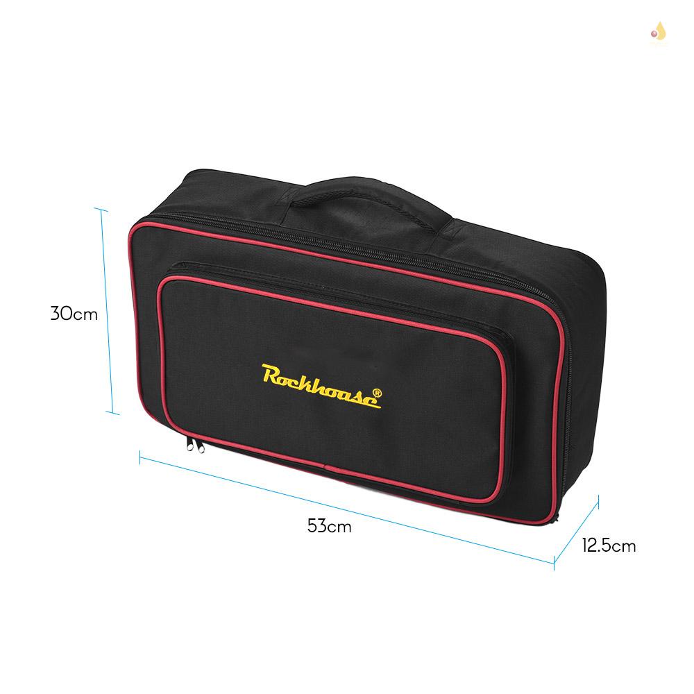 Mynice Rockhouse Túi Gig Bằng Vải Dày Dặn Chống Mài Mòn Kích Thước Lớn Đựng Bàn Đạp Đàn Guitar