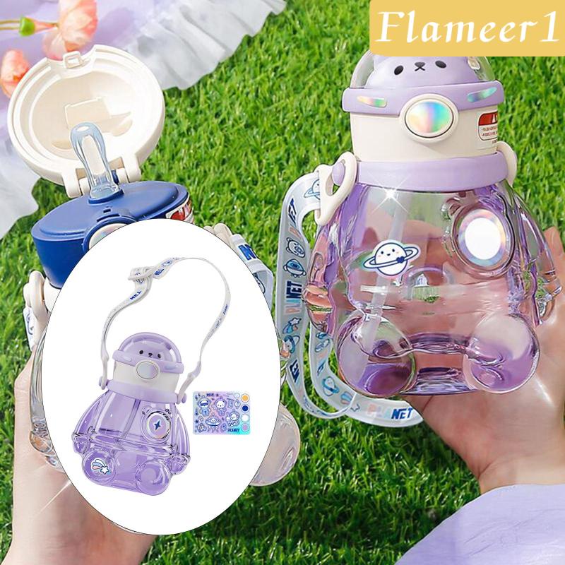 [flameer1] Bình Nước Thể Thao Nhỏ Gọn Cho Trẻ Em / Văn Phòng / Đạp Xe Ngoài Trời
