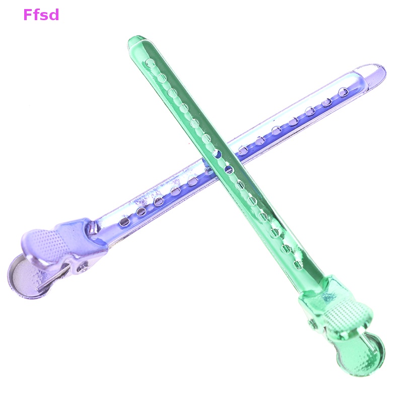 Bộ 6 Kẹp Tóc Mỏ Vịt Bằng Kim Loại Chuyên Dụng Cho Salon