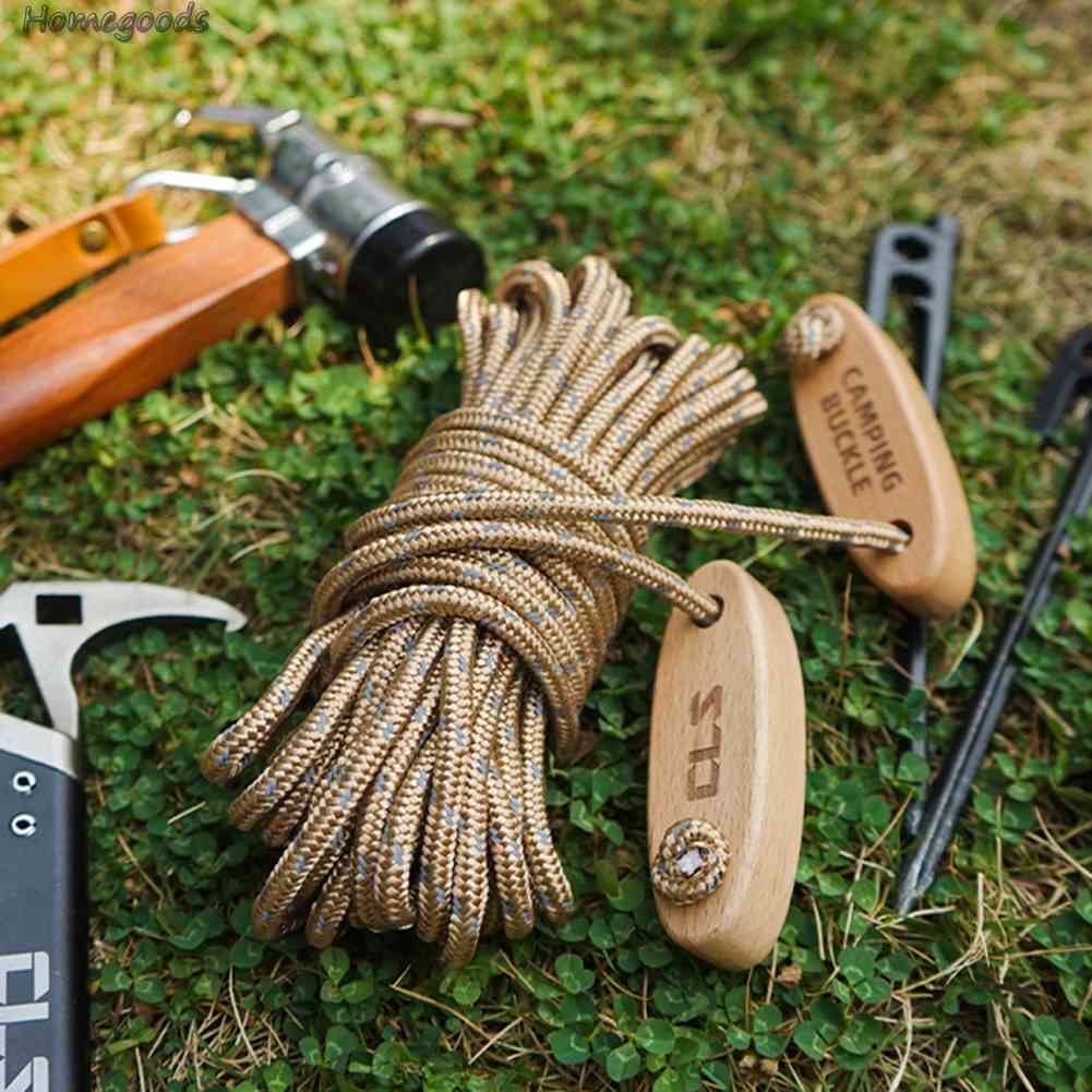 Móc Khóa Dây Lều Cắm Trại Điều Chỉnh Linh Hoạt Mới 2023