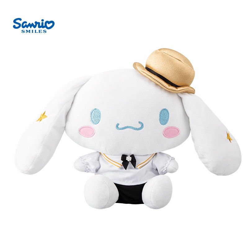 SANRIO Búp Bê Mèo Kulomi Nhồi Bông Màu Vàng Đen