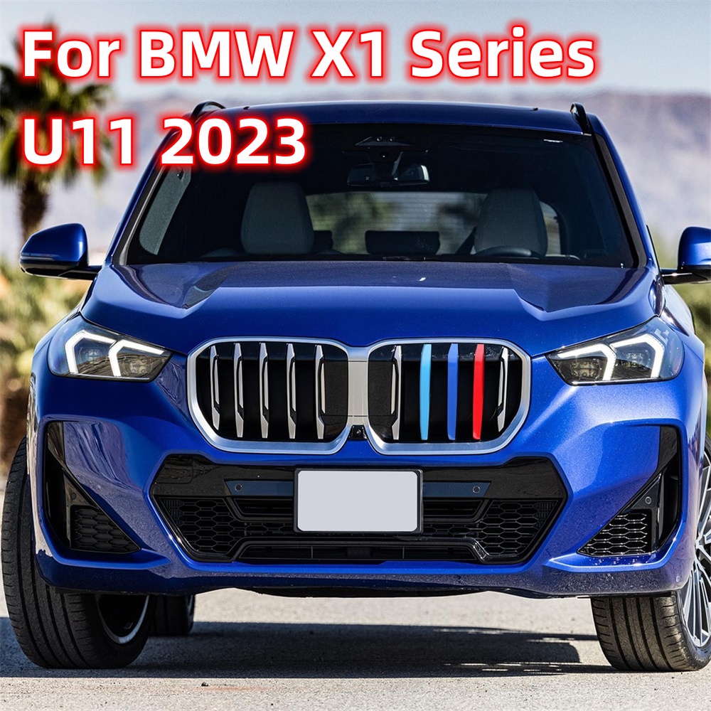 Sticker 3D Dán Trang Trí Lưới Tản Nhiệt Phía Trước Xe Hơi BMW X1 Series U11 U12 2023