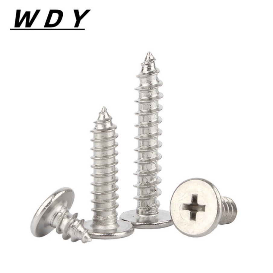 Vít Đầu Dẹt SUS304 Tự Dính Chuyên Dụng M3 / M4 / M5 / M6