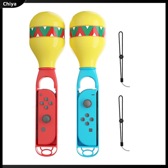 Bộ 2 Tay Cầm Điều Khiển Chơi Game Switch Trái Phải Nhỏ Gọn Kèm Dây Đeo Cổ Tay