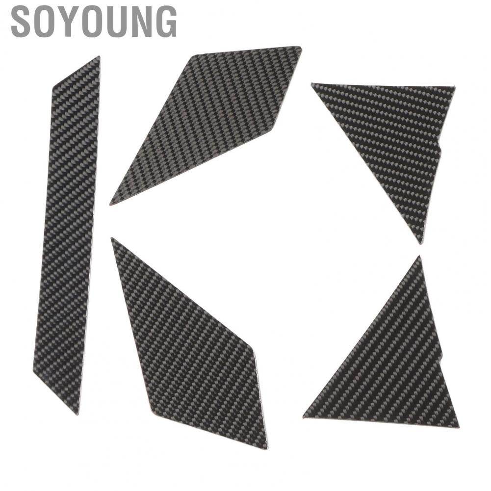 Soyoung UTV Front Face Panel Trim  UV Protection Carbon Fiber for RZR PRO XP 2021 Onwards