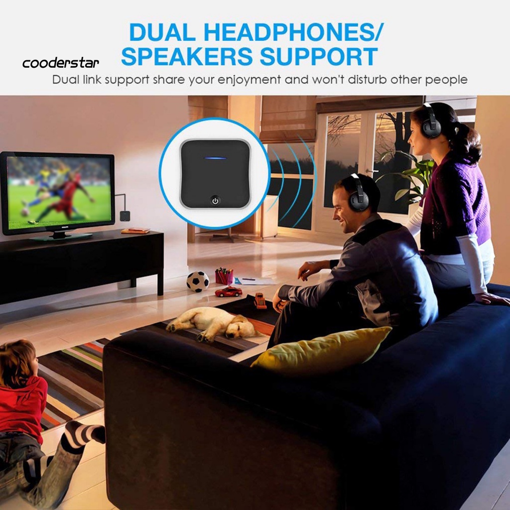 Thiết Bị Truyền Nhận Tín Hiệu Bluetooth 5.0 CSR8675 APTX 2 Trong 1 Cho Điện Thoại