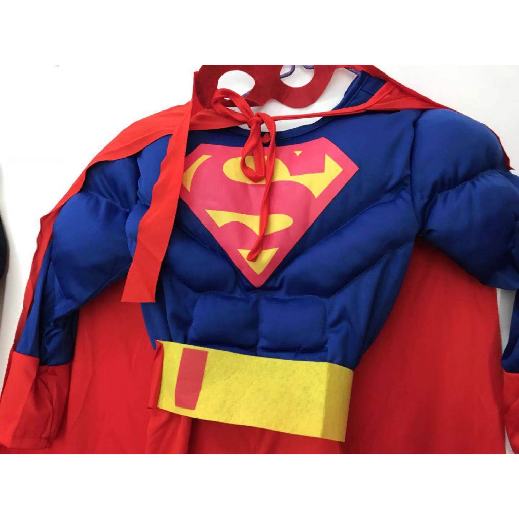 Bộ Đồ Hóa Trang Superman Độc Đáo Cho Bé Trai