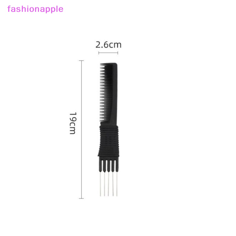 Lược Chải Tóc Răng Thưa Bằng Thép Hai Mặt Tiện Dụng Cho Nam