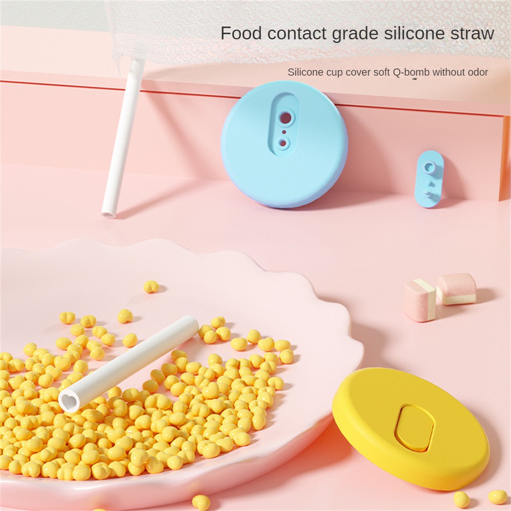 Cốc Nhựa Đựng Sữa Bột Có Tay Cầm Và Vạch Đo Màu Sắc Dành Cho Học Sinh