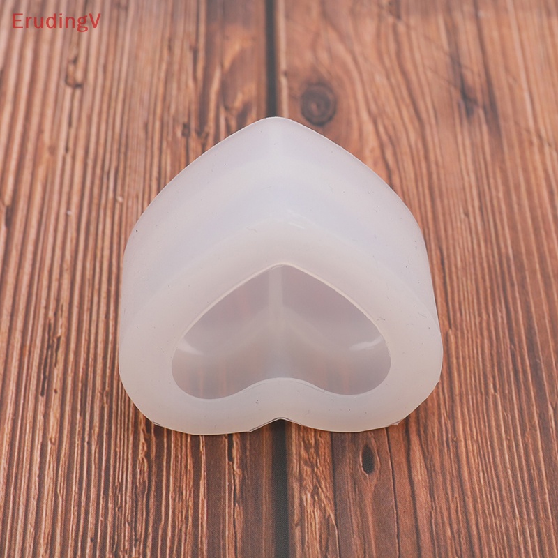 Khuôn Silicone Tạo Hình Trái Tim 3D Làm Bánh Mousse Tráng Miệng DIY