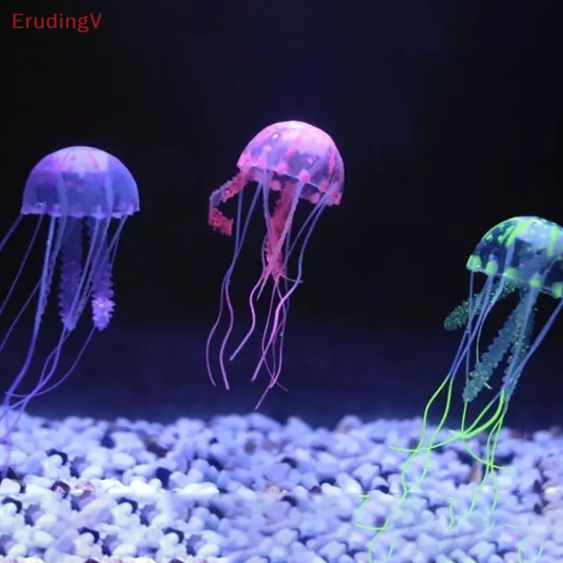 Sứa Giả Phát Sáng Trang Trí Bể Cá  [Mới] [Mới]