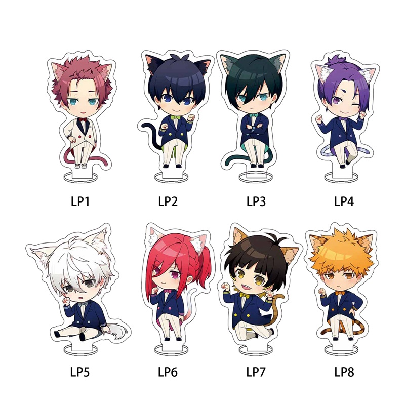 Mô Hình Nhân Vật Isagi Yoichi Anime BLUE LOCK Đứng Bằng Acrylic Trang Trí Bàn Làm Việc