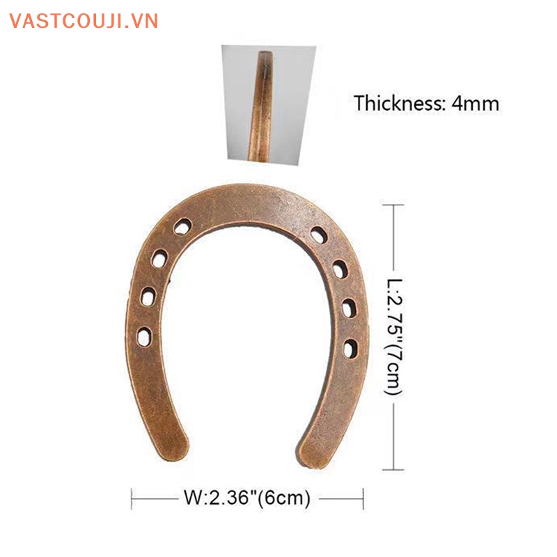1 Thẻ Giấy Kraft Hợp Kim Kẽm 60 * 70mm In Hình Ngựa Trang Trí Trang Sức Đám Cưới DIY