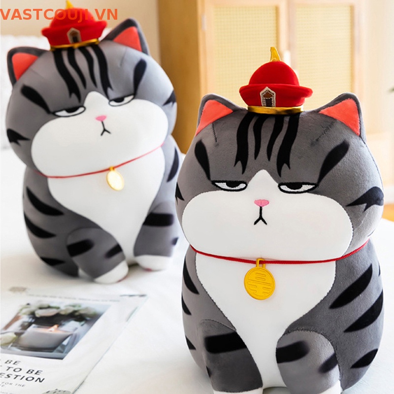 Mèo Nhồi Bông VASTJI 25-40cm Đáng Yêu Chất Lượng Cao