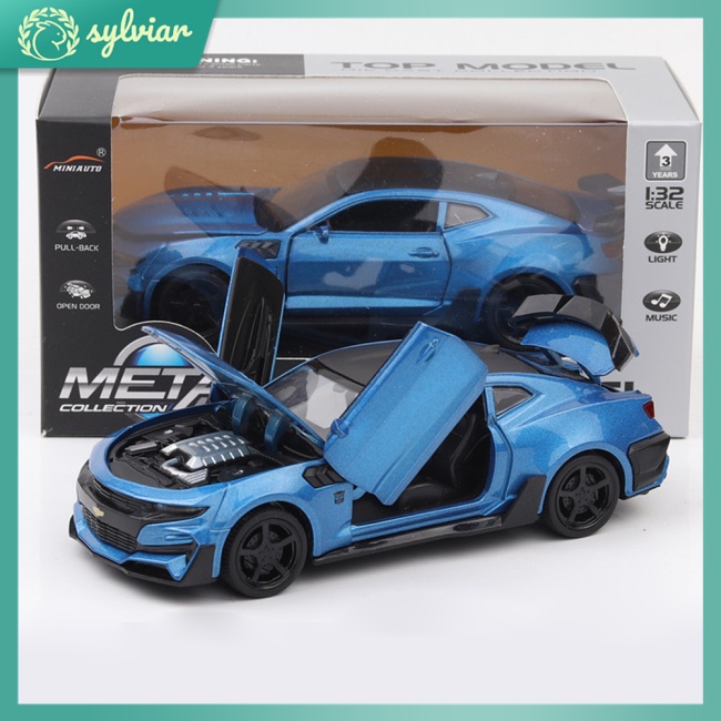 Mô Hình Xe Hơi Bằng Hợp Kim Tỉ Lệ 1: 32 Có Đèn Và Âm Thanh Độc Đáo Cho Bé