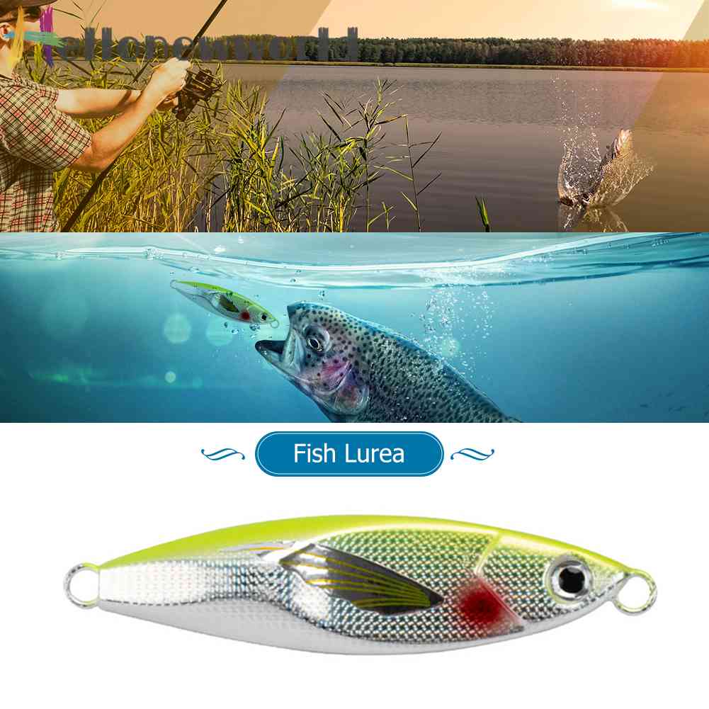 Mồi Câu Cá Giả UV Bóng Tốc Độ Nước Mặn