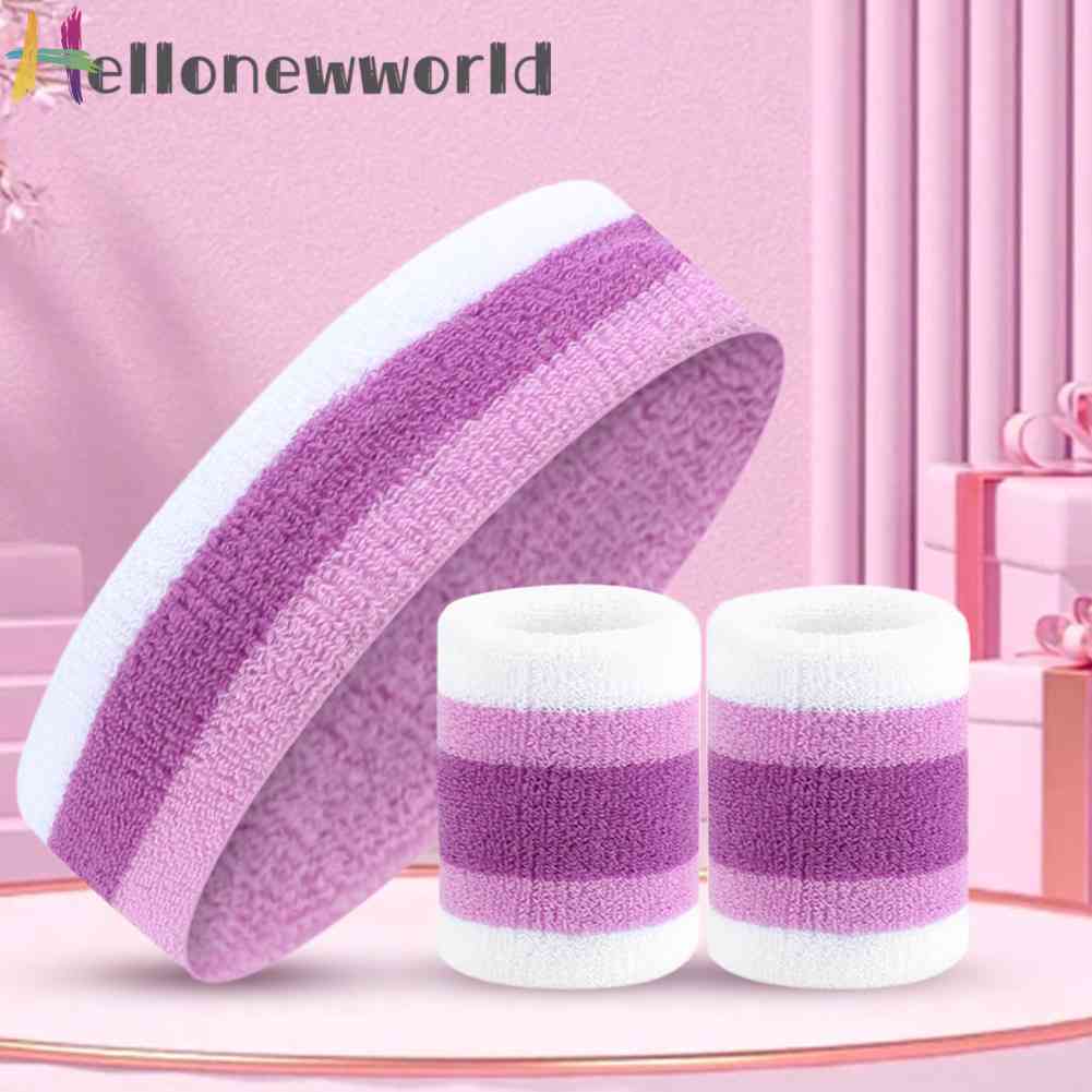 Set 3 Băng Đô Cài Tóc Chống Trượt Nhiều Màu Sắc