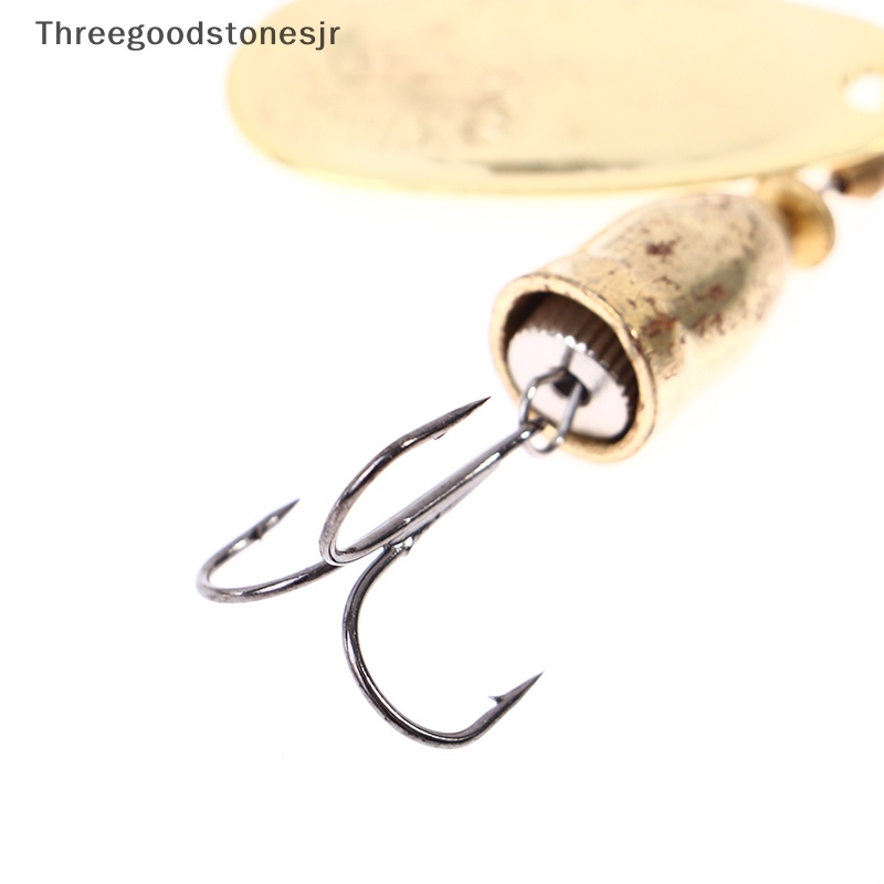 Mồi Câu Cá Nhân Tạo Bằng Đồng Thau TGS Blade Rotag Chất Lượng Cao JR