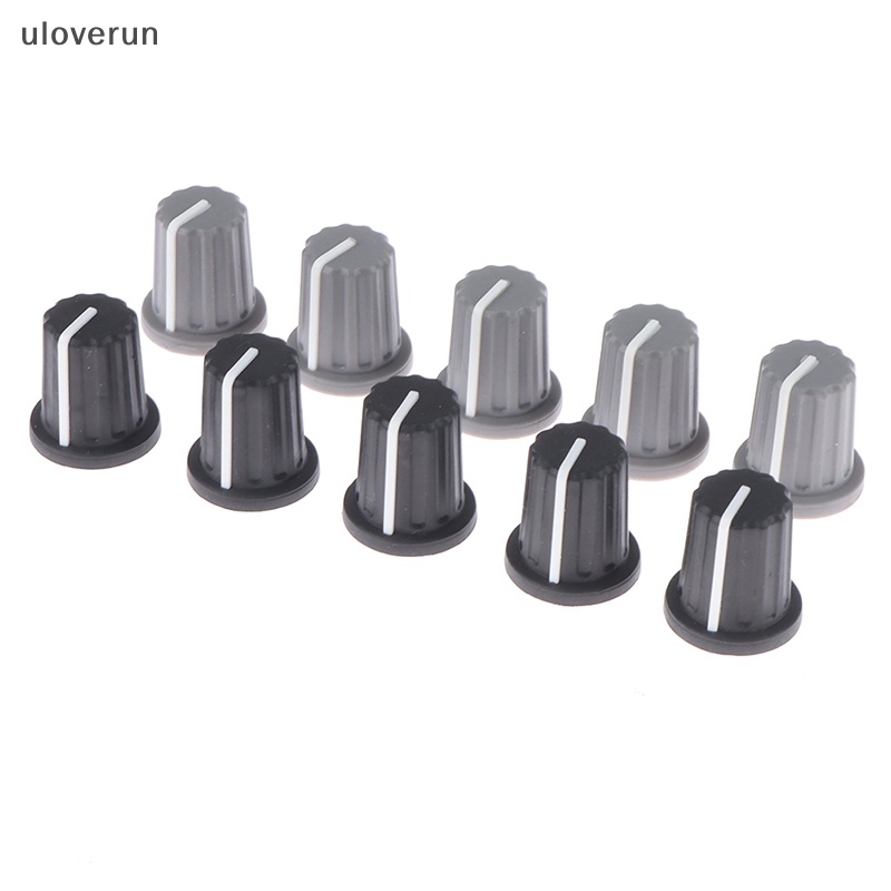 Uloverun Set 5 Núm Vặn Chiết Áp Hình Chữ D 270 Độ Bằng Cao Su