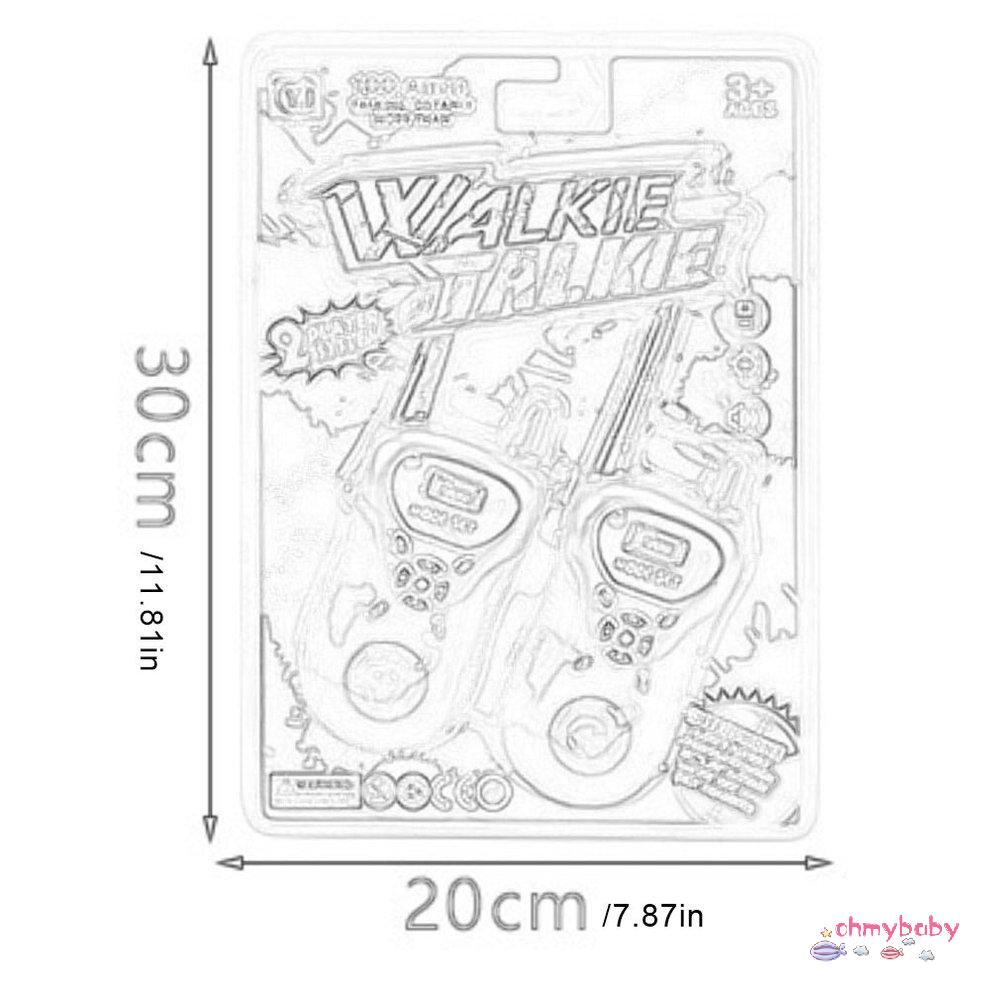 [Sẵn sàng] Trẻ Em Mini Bộ Đàm Đồ Chơi Gọi Không Dây Cha Mẹ-Con Phòng Tương Tác Ngoài Trời 2 Chiếc [P/14]