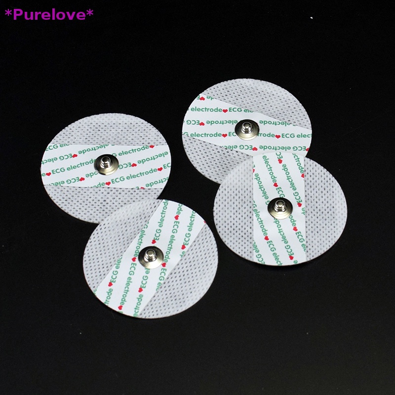 Bộ 50 Miếng Dán Điện Cực Bằng Vải Không Dệt Dùng Một Lần EgKg Mới