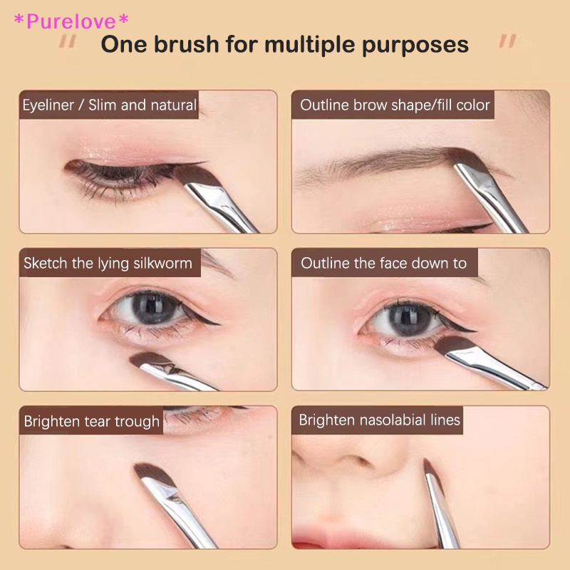 1 Cọ Trang Điểm Kẻ Mắt Chuyên Nghiệp Dành Cho Nữ Mới