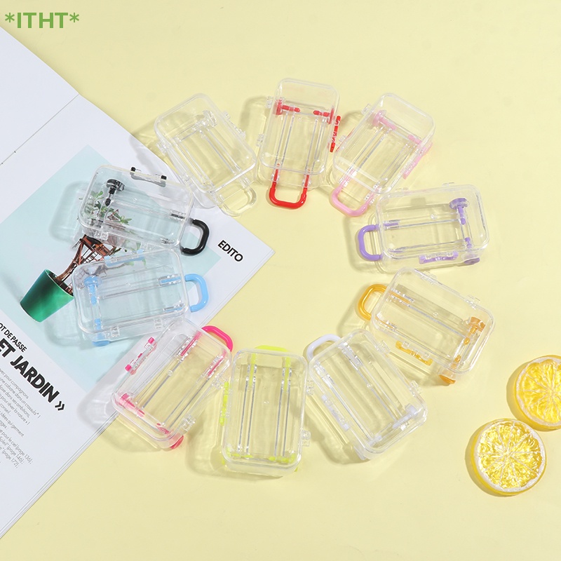 Va Li Mini Bằng Nhựa Đồ Chơi Cho Búp Bê Mới