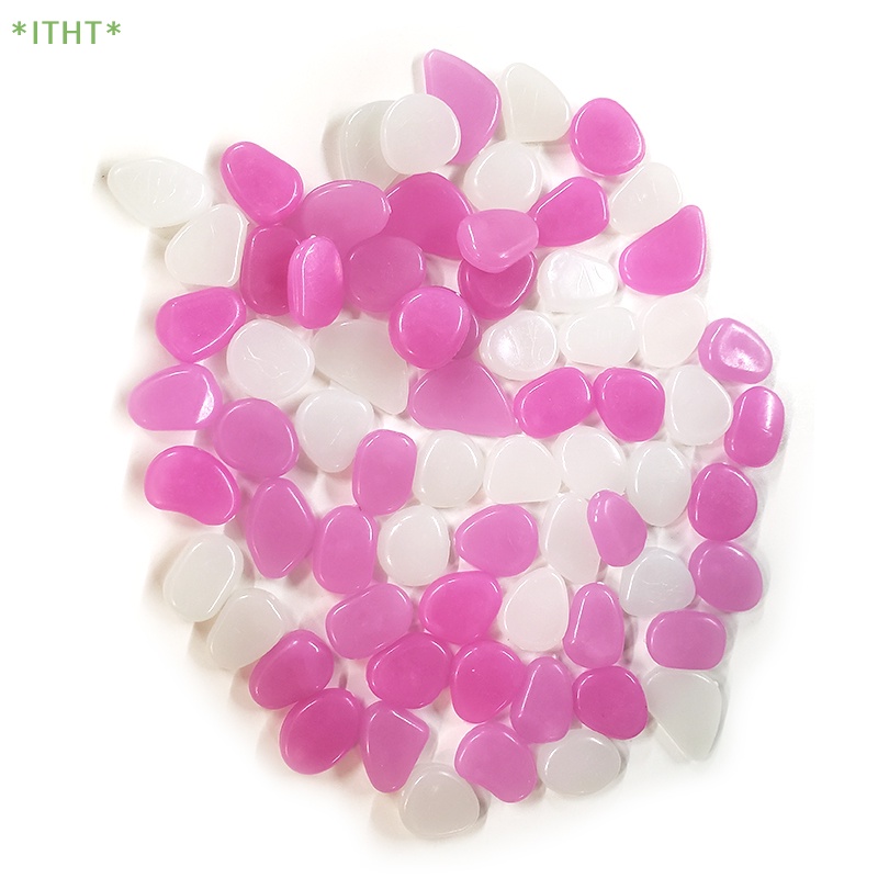 Bộ 20 Viên Đá Phát Sáng Trong Bóng Tối Dùng Trang Trí Lối Đi Mới