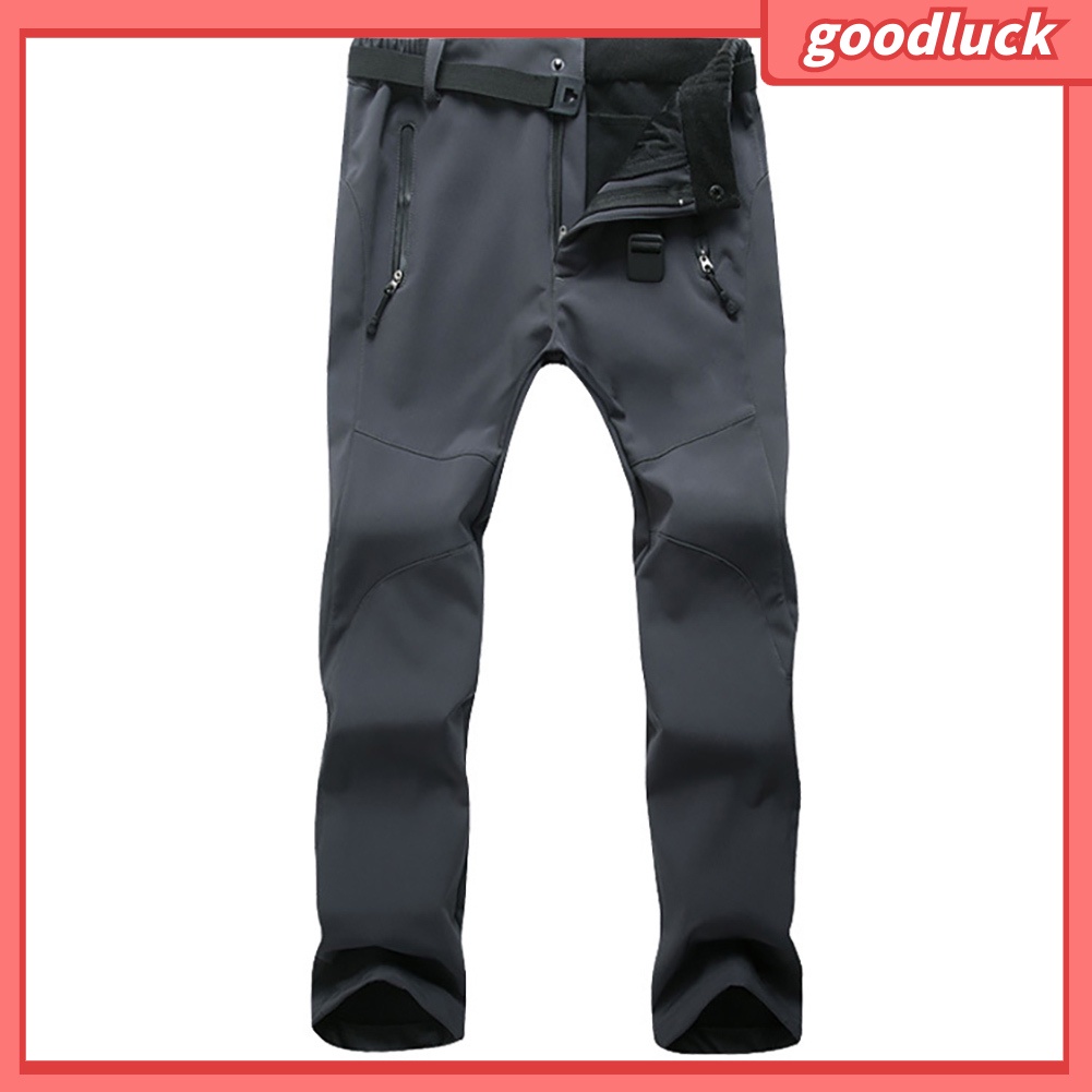 [ULK] Quần Dài Leo Núi Dày Giữ Ấm Mùa Đông Khô Nhanh Cho Nữ