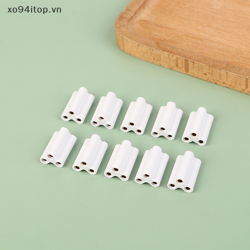 10 Khớp Nối Đèn Led Phát Quang Cho Ống T5 T8 2 Pins 3 Pins