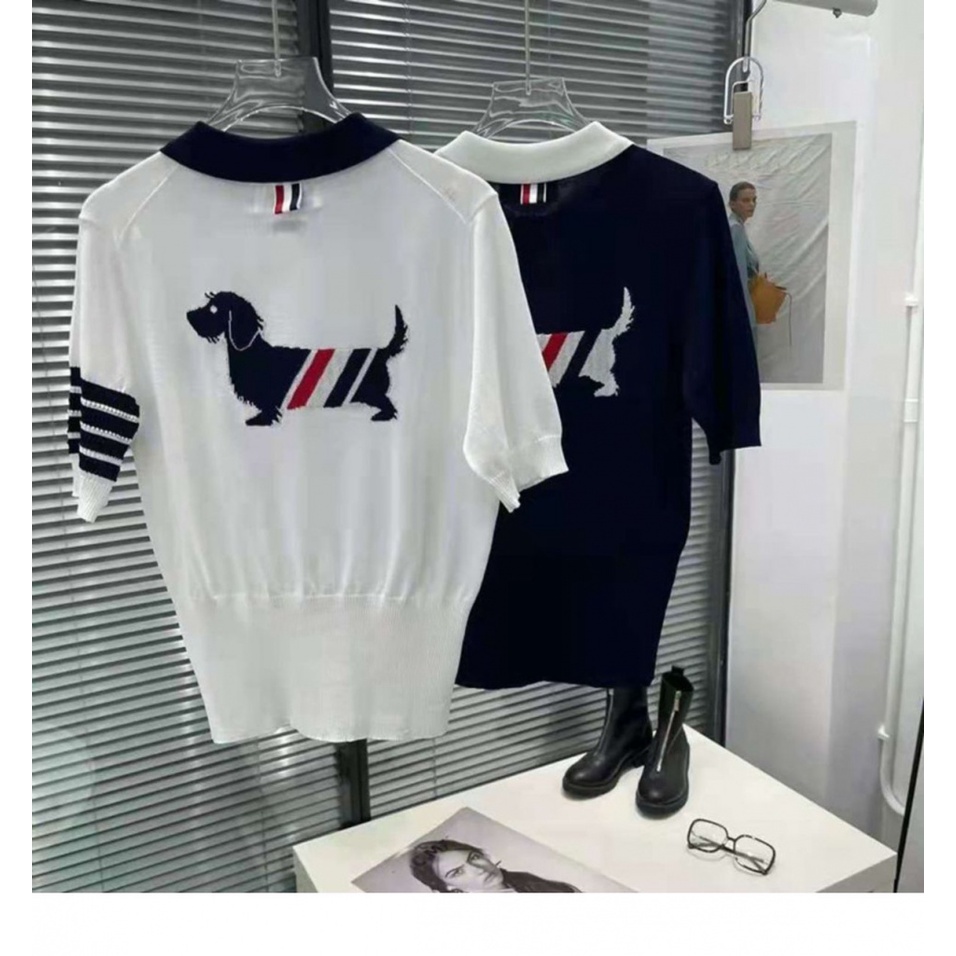 Áo Thun Lụa Jacquard Dệt Kim Bốn Tay Ngắn Eo Nhỏ Nhắn Thời Trang Mùa Hè 2022 HOA3