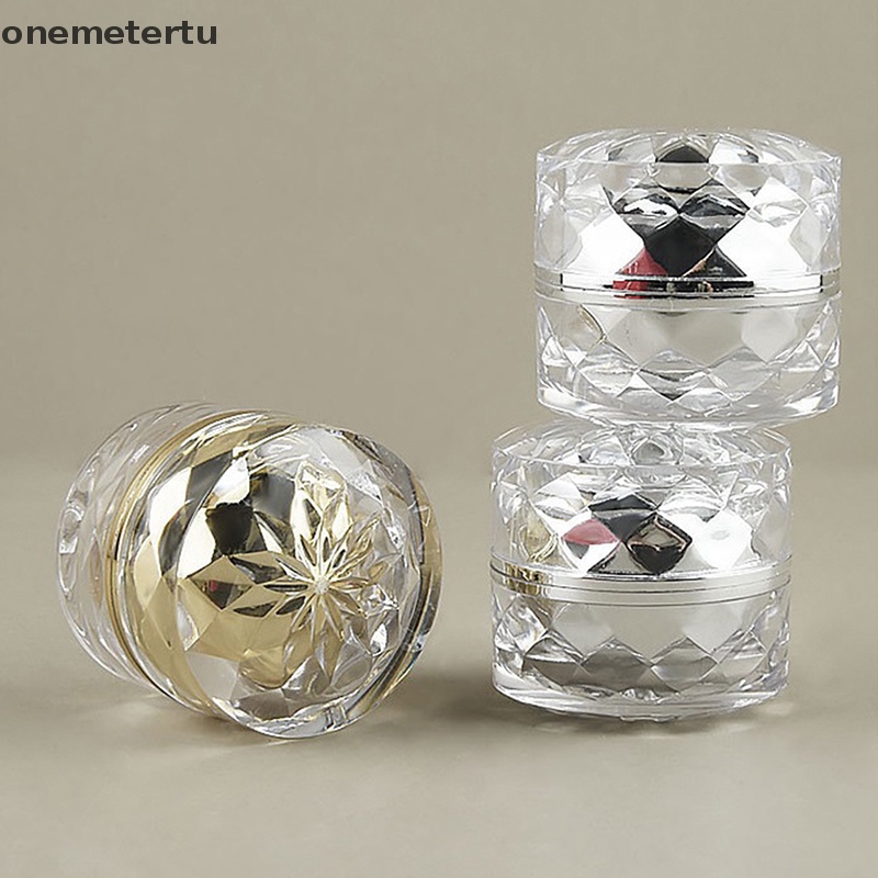 Hũ Rỗng 7g Đựng Kem / Sữa Dưỡng Thể Bằng Acrylic Có Nắp Trong