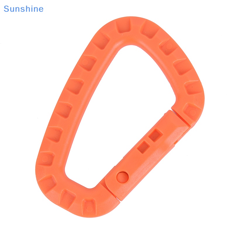 Set 5 Móc Khóa Leo Núi Hình Chữ D Bằng Nhựa Chất Lượng Cao