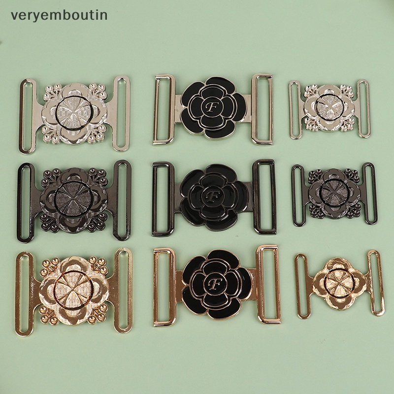 Set 1 Khóa Tròn Bằng Kim Loại 30 / 35 / 40mm Trang Trí Thắt Lưng Ba Lô