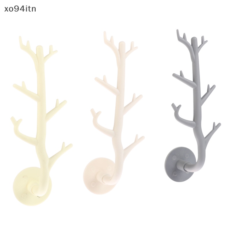 1 Móc Treo Đồ Gắn Tường Hình Cành Cây Phong Cách Bắc Âu