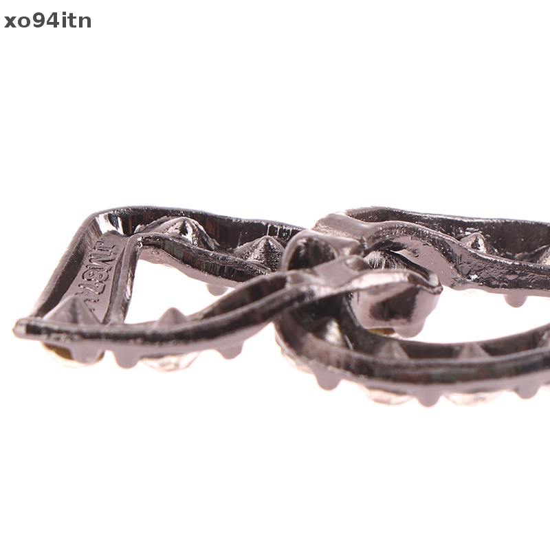 1 Cặp Phụ Kiện Kẹp Giày Cao Gót Đính Đá Cho Cô Dâu