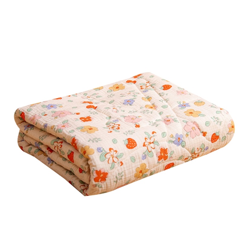 Chăn Cotton Mùa Hè Quấn Em Bé Sơ Sinh