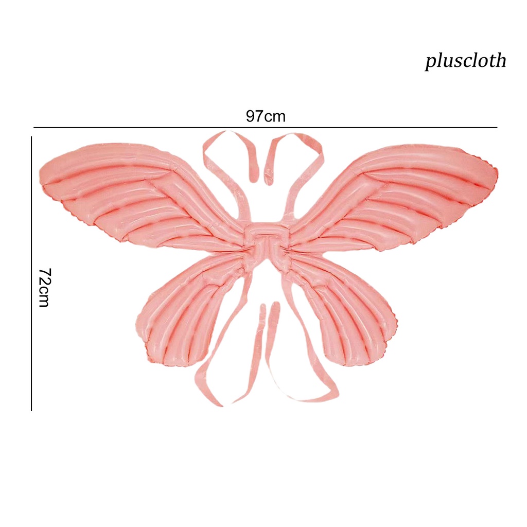 Bong Bóng Bơm Hơi Hình Cánh Bướm Bằng Màng Nhôm Kích Thước Lớn Chống Biến Dạng An Toàn Trang Trí Cho Trẻ Em