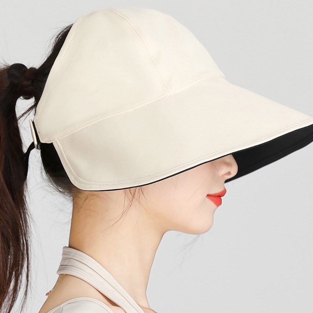 Mũ Rộng Vành UPF50 + Hai Mặt Chống Tia UV Có Thể Điều Chỉnh Kích Cỡ Thời Trang Đi Biển Mùa Hè Sự Bảo Vệ
