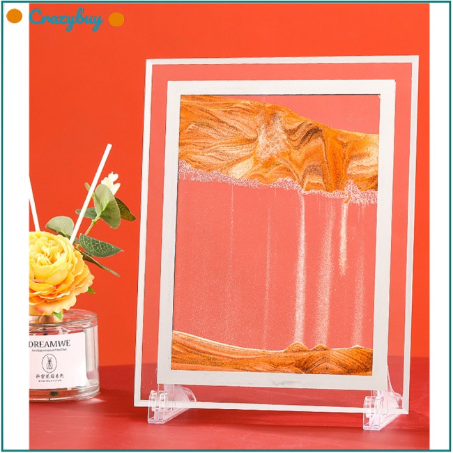 Cr Đồng Hồ Cát 3d Trang Trí Nội Thất Đẹp Mắt