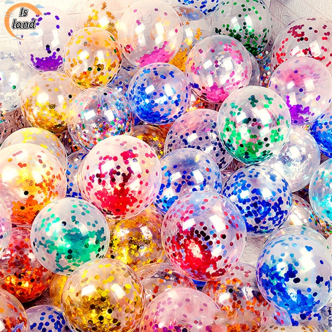 Bong Bóng Cao Su Trong Suốt 12 inch Dùng Trang Trí Tiệc Cưới