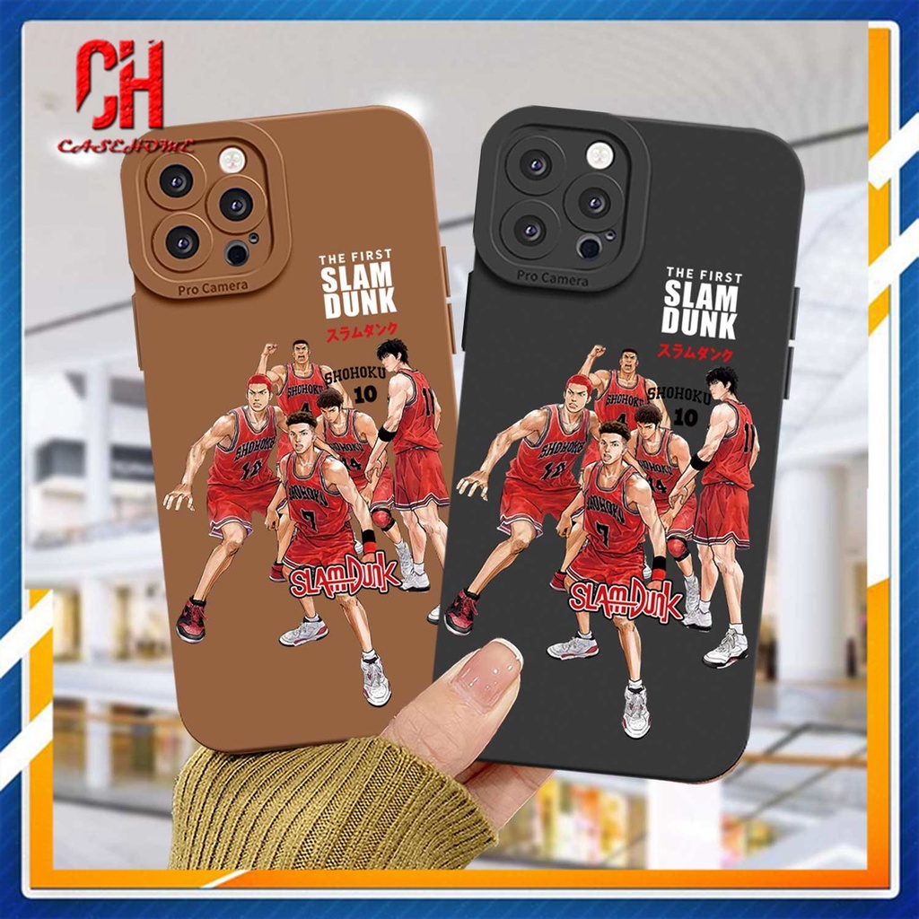 Ốp Điện Thoại Mềm In Hình SLAM DUNK Cho For IPhone 12 11 13 PRO MAX 6 7 6S 8 Plus X XR XS MAX Se 2020 6SPlus 7Plus 6Plus 8Plus XSMAX