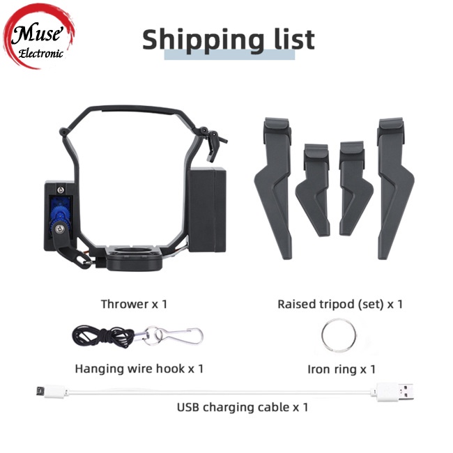 Hệ Thống Thổi Khí Thải Tương Thích Với Dji Mavic 3 Pro