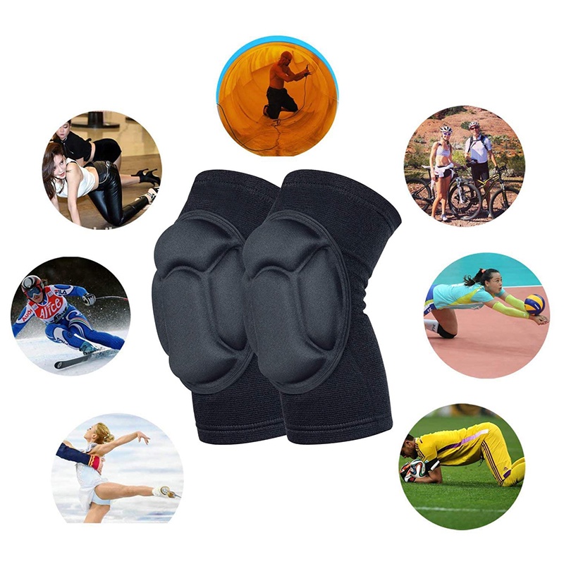 Đệm Xốp EVA Dày Bảo Vệ Đầu Gối Chống Va Chạm Chống Trượt Cho Nam Và Nữ