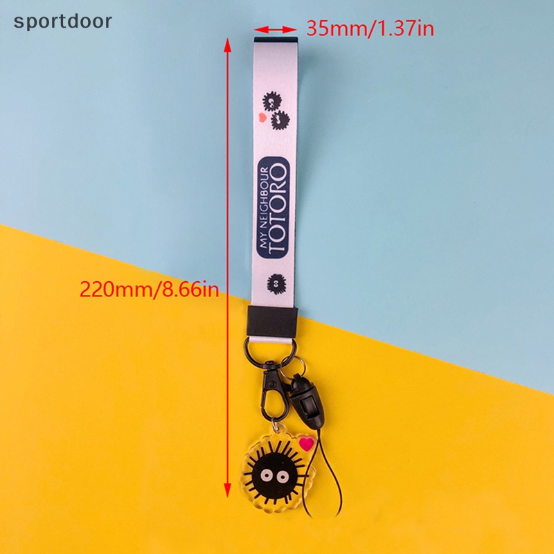 [sportoutdoor] Dây Đeo Điện Thoại / Móc Khóa / Thẻ Hoạt Hình Đáng Yêu Có Dây Đeo Cổ Tay [out]