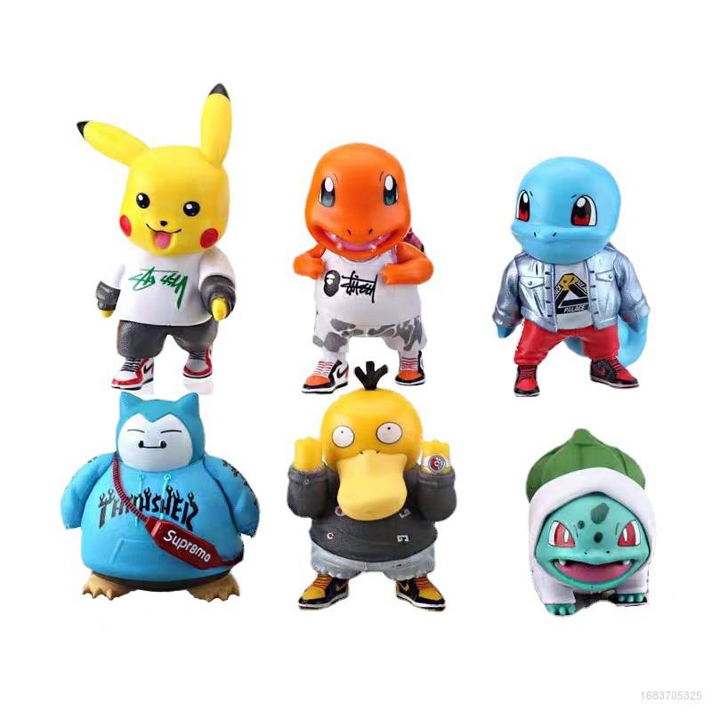 Set 6 Mô Hình Nhân Vật Pokemon SY2 YS2