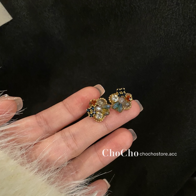 Đôi Bông Tai Dáng Dài Phong Cách vintage Thời Trang Cho Nữ