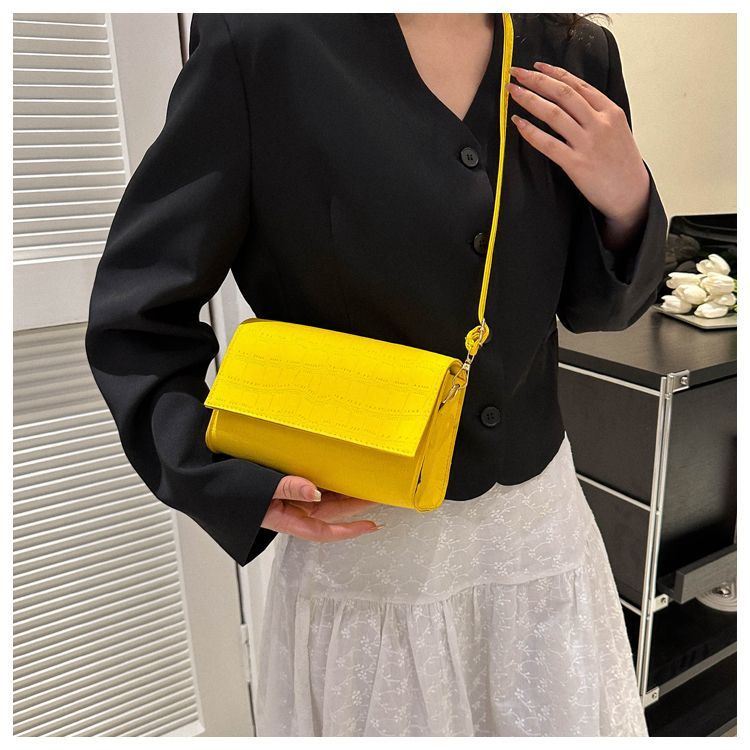 Túi Đeo Chéo Hình Vuông Nhỏ Đơn Giản Thời Trang Phong Cách Mới Phổ Biến Cho Nữ