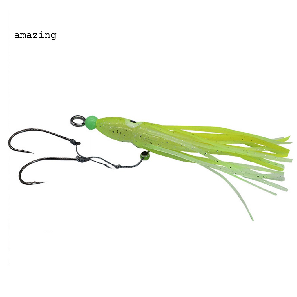 Mồi Giả Câu Cá Silicone Hình Bạch Tuộc 16cm / 8g