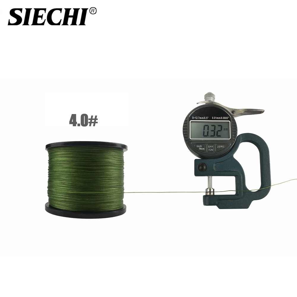 Cuộn Dây Câu Cá Bện 8 Sợi PE 9 Màu 300M 500M 1000M